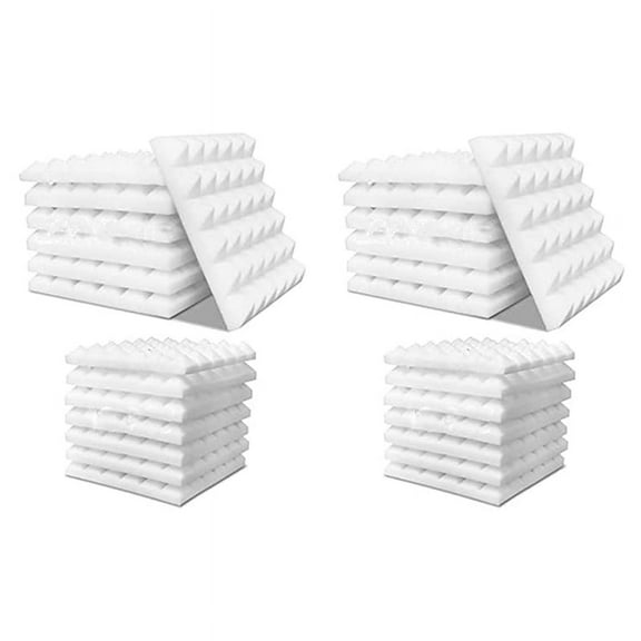 24 Pack Acoustic Panels,Sound Proof Foam Panels,Studio Soundproofing Wedges,Wall Reduce Noise Foam,for Music Studio,Etc