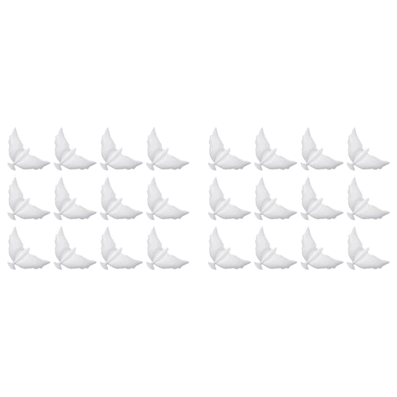 24-Pack Balloons Memorial Release in , Biodegradable White Angel Lanterns Funeral Party Decorations