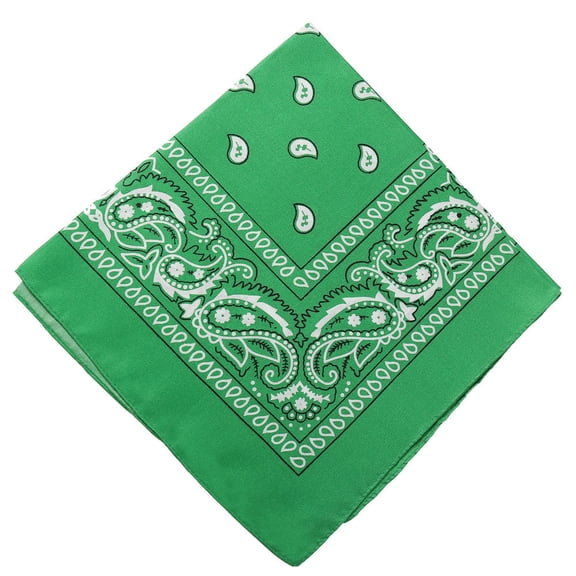 Paisley Bandanas, Unisex Print Scarf Headwrap Handkerchief 21” Polyester