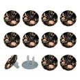 24 Pack Bat Outlet Covers Baby Proofing, Child Safety Plug Covers for