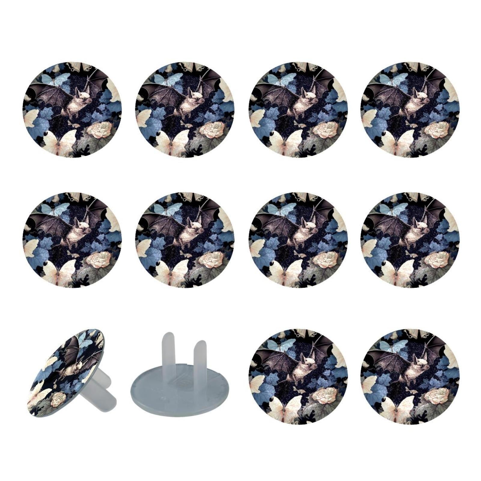24 Pack Bat Outlet Covers Baby Proofing, Child Safety Plug Covers for ...