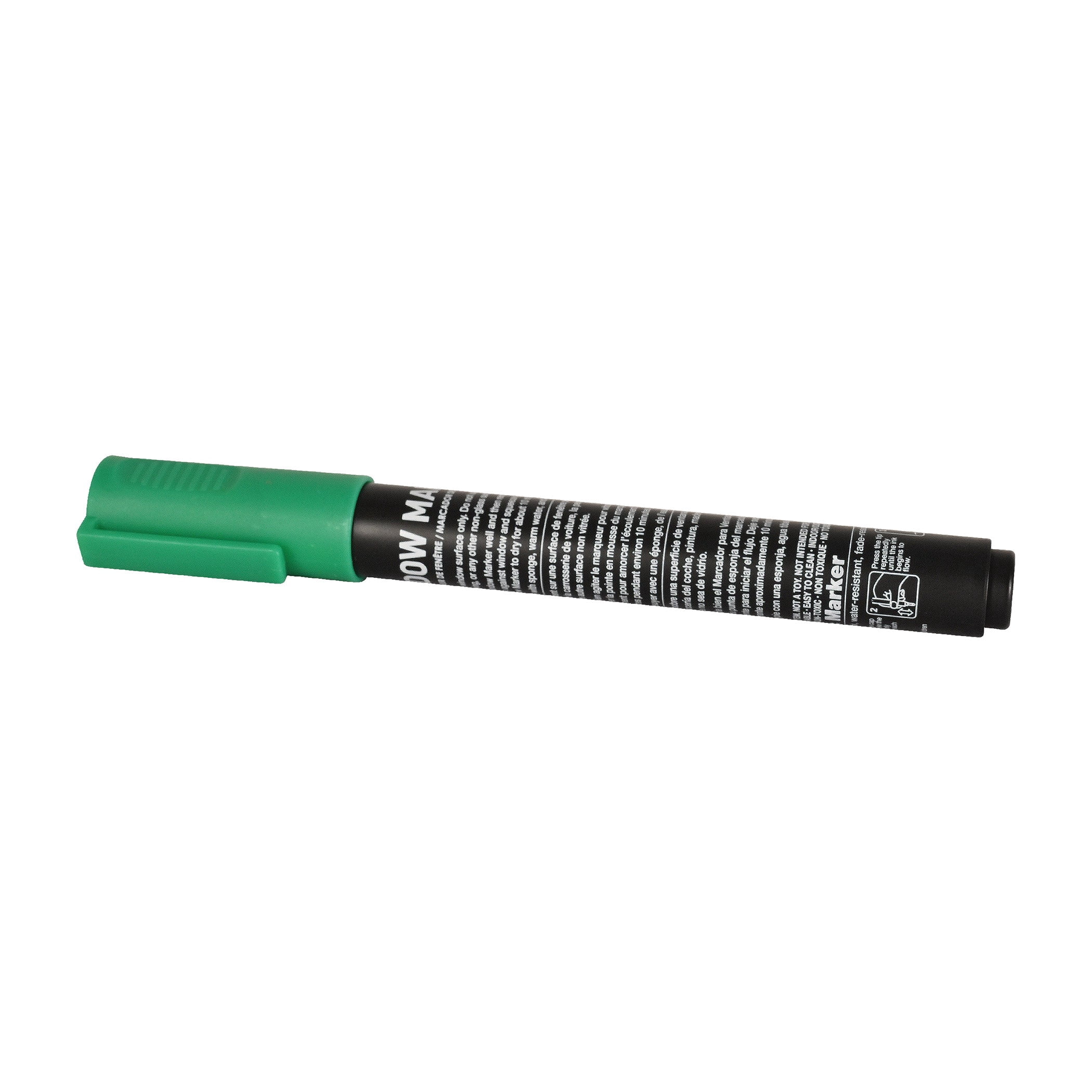 24 Pack Bulk Green Washable Window Marker Indoor & Outdoor Fun