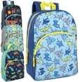 thumbnail image 1 of 24 Pack of Bulk Wholesale 15 Inch Fun Printed Backpacks for Commute and Travel in Wild Creature Prints Pack, 1 of 4