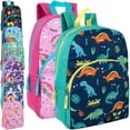 thumbnail image 1 of 24 Pack of Bulk Wholesale 15 Inch Fun Printed Backpacks for Commute and Travel in Mystical Creature Prints Pack, 1 of 5