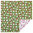 thumbnail image 1 of Recollections Candy Cane & Wreath Paper, 12" x 12", 24 Pack, 1 of 1