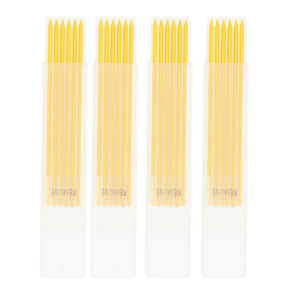 24Pack Carpenter Pencil Refills, 2.8mm Graphite Replacement Leads, BreakResistant WaterResistant Marking Refills for Woodworking and Construction Layout