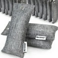 thumbnail image 1 of 24 Pack Charcoal Shoe Deodorizer Bags, Bamboo , Odor Absorber, Odor Eliminator for shoes, Home, Closet, Pet（24X50g）, 1 of 2