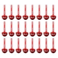 thumbnail image 1 of 24 Pack Christmas Hanging Ornaments with Printed Ribbon,Christmas Mood-Creating Decorations for Christmas Tree Gift Decor,DIY Holiday Arrangement and Home Styling,Red, 1 of 7