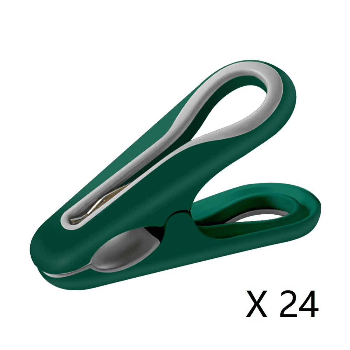 24 Pack Clothes Pins Laundry Pins Multipurpose Windproof Clothes Pins