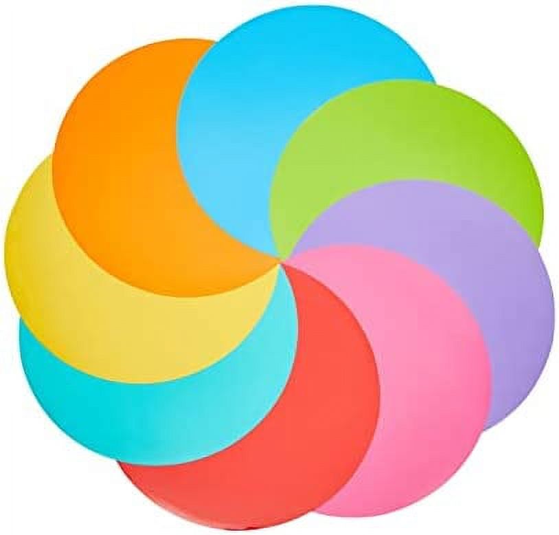 24 Pack Dry Erase Dots for Classroom Tables, Peel and Stick Circles for