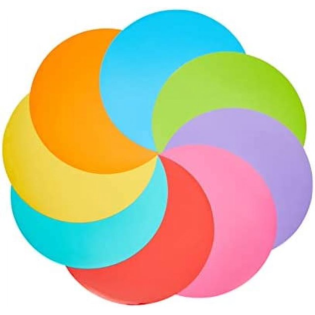 24 Pack Dry Erase Dots for Classroom Tables, Peel and Stick Circles for