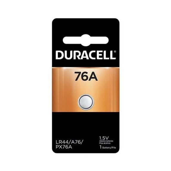 24-Pack Duracell 76A Alkaline Button Battery (LR44, A76)