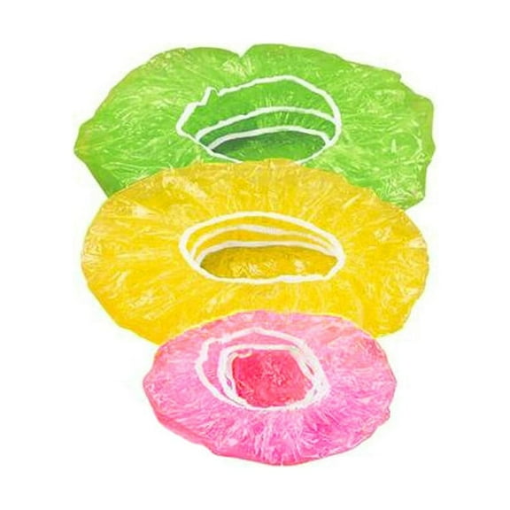 24-Pack Elastic Food Covers Reusable Lids For Home Kitchen Food Storage, Fits Bowls Cups Containers And Fruit Storage To Keep Fresh, Snug Elastic Edge Reusable Food Covers