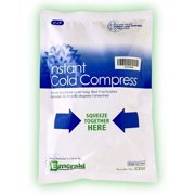 24 Pack Emerald Instant Cold Pack, Long Lasting, No Freezing Required,- Large 5" x 9"