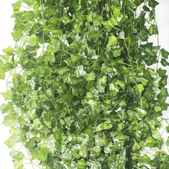 24 Pack Fake Ivy Leaves Artificial Ivy Garland Greenery Garlands Hanging Plant Vine for Wedding Wall Party Room Astethic Stuff Decor