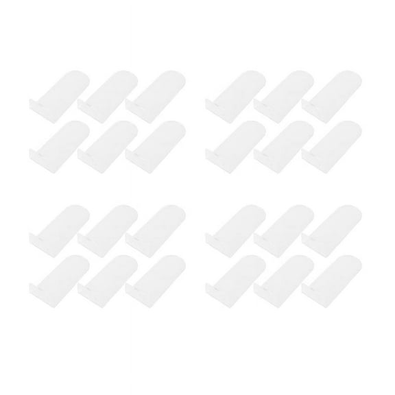 24 Pack Floating Shoe Shelves,Transparent Acrylic Shoe Display Shelves,for Display Collectible Shoe&Sneaker