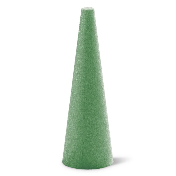FloraCraft FloraFōM Foam Green Cone, 24 Pack