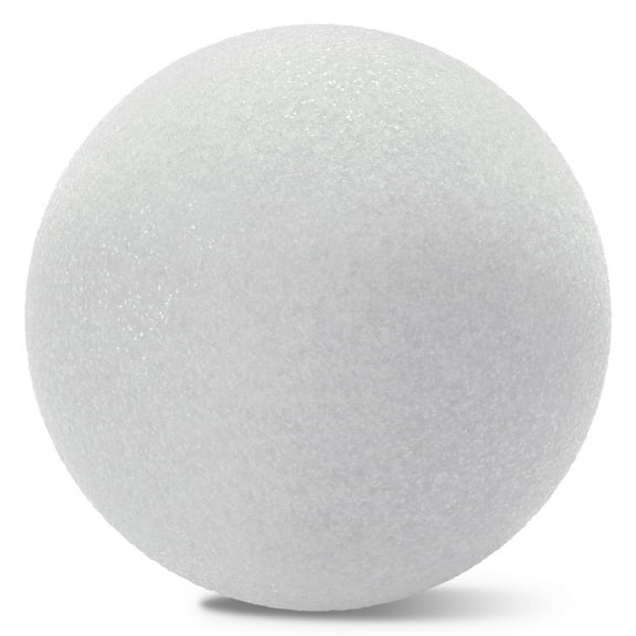 FloraCraft Foam Ball White, 5", 24 Pack