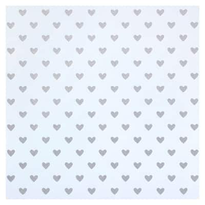 Recollections Glitter Heart Cardstock Paper, 12" x 12", 24 Pack