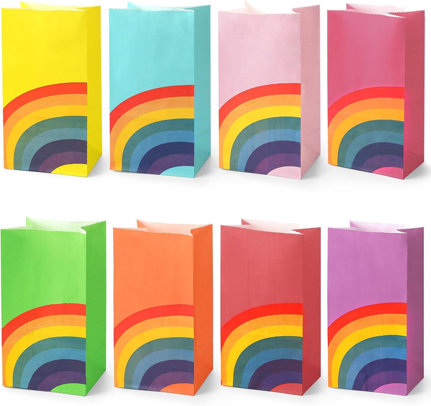 VGOODALL 36 Pack Paw Print Goodie Bags – 4.7x3.1x8.7 Inch Animal Party Favor Bags For Kids Birthday - View #4