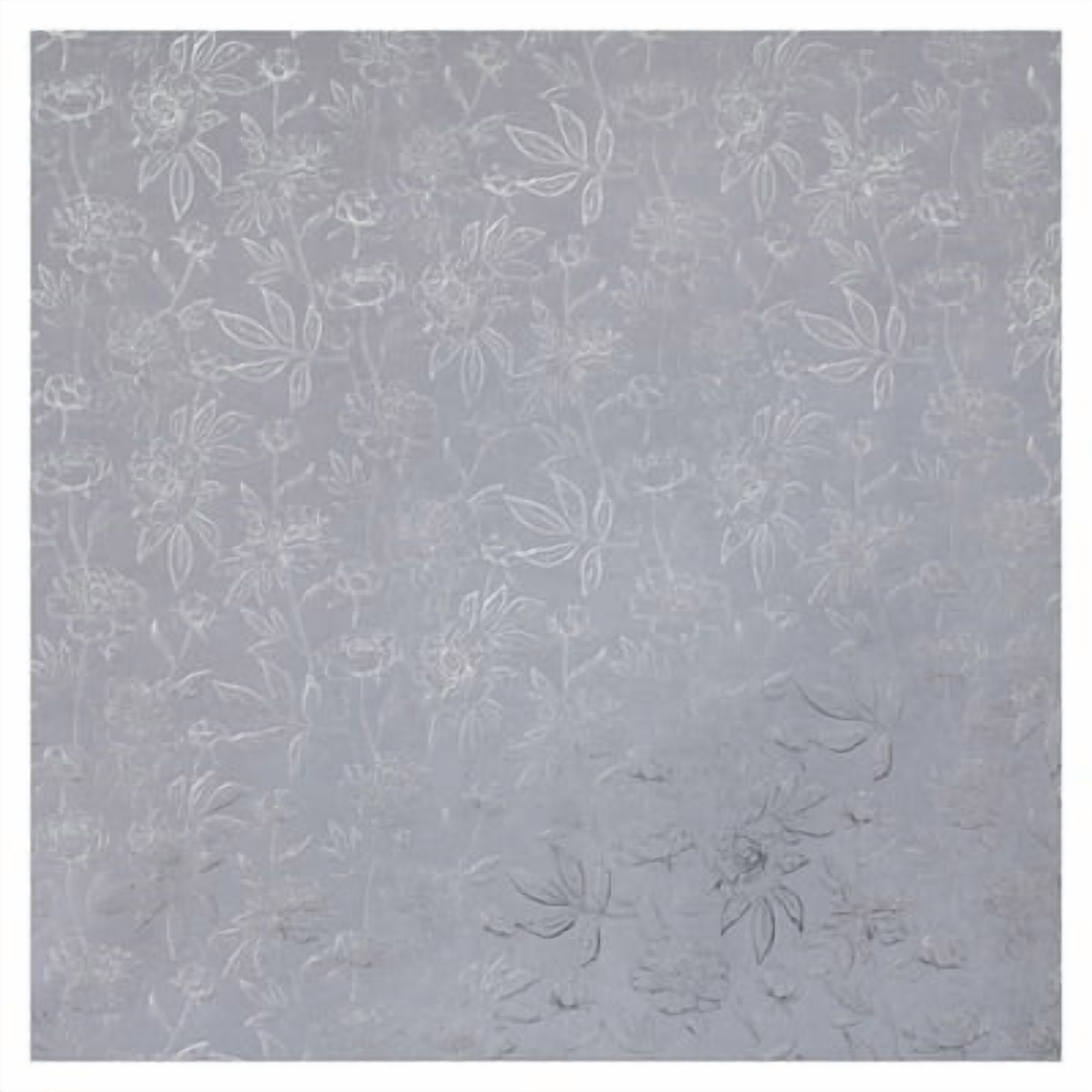 Recollections Gray Floral Paper, 12" x 12", 24 Pack
