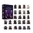 thumbnail image 1 of 24 Pack, Halloween Advent Calendar 2026, 16 Inch Halloween Blind Box with Mini Cat Figurines, 24 Day Spooky Halloween Countdown Calendar, Cute Halloween Decorations and Party, 1 of 7