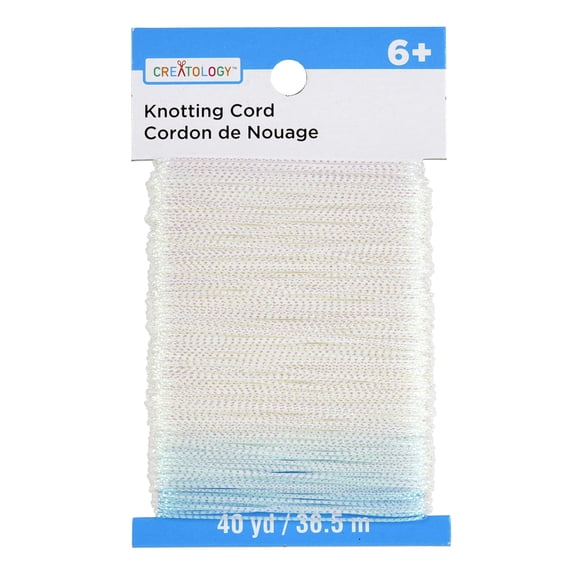 24 Pack: Iridescent Knotting Cord by Creatology