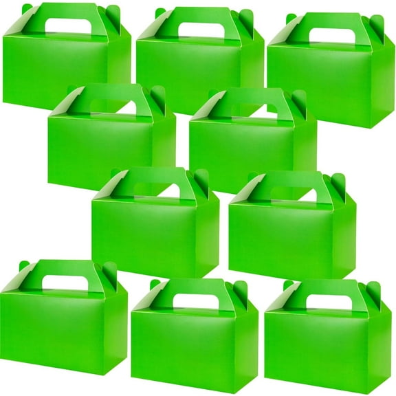 24 Pack Kraft Party Favor Treat Boxes Thickened Paper Gift Box Candy Snack Goodie Bag Gift Wrapping Box DIY Blank Box for Birthdays Wedding Holiday Baby Shower Graduations