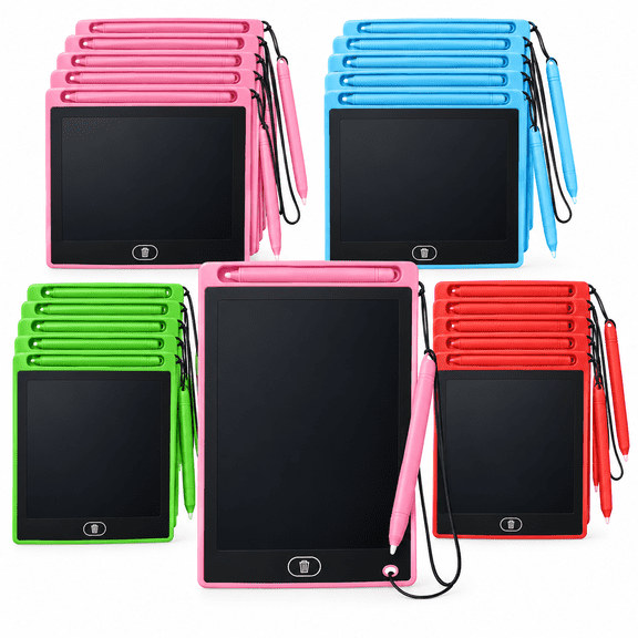 24 Pack LCD Writing Tablet, Erasable and Reusable Doodle Board in 8.5 inch, Ideal Educational Drawing Pad for Learning Toy Gifts