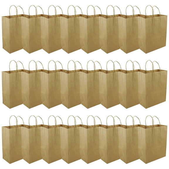 24 Pack: Large Kraft Paper Gift Bag by Celebrate Itâ„¢
