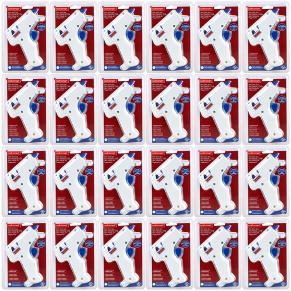 Craft Smart Low Temp Mini Glue Gun, 24 Pack