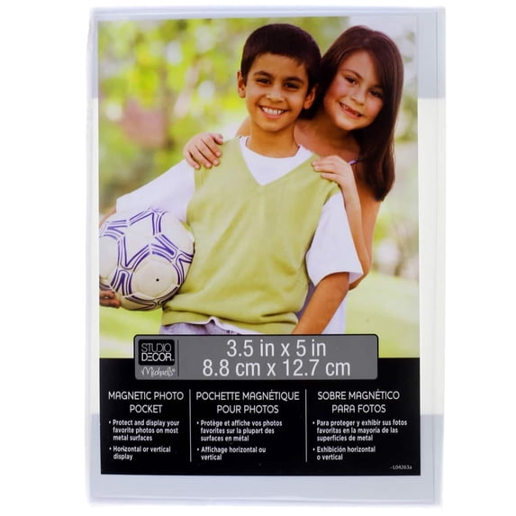 Photo Pockets Studio Décor® 24 Pack Magnetic Photo Pockets, Plastic Picture Holders ...