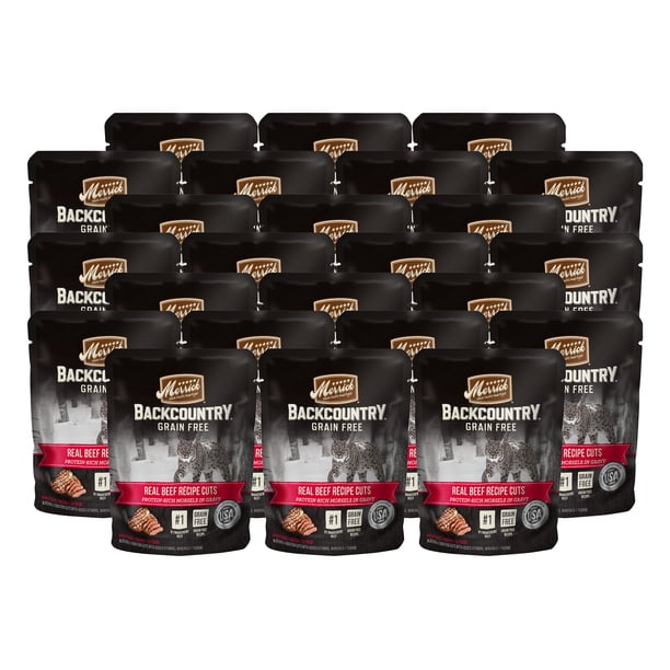 Photo inspiration: Gallery Detail: 24 Pack Merrick Backcountry Grain Free Real Meat Wet Cat