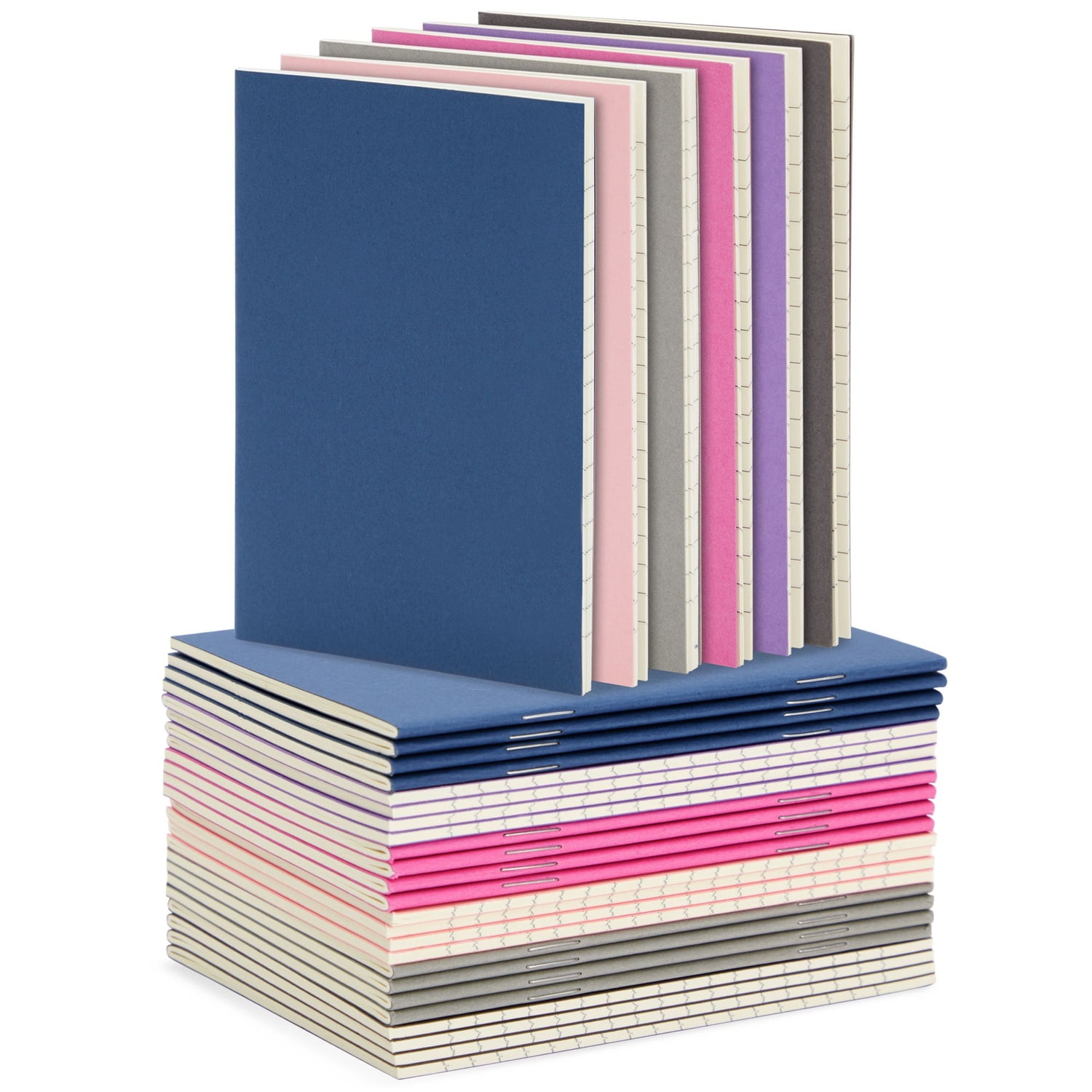 Walmart 24 Pack Mini Notebooks for Kids, School Su