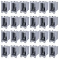 thumbnail image 1 of 24 Pack One Gang Old Work Electrical Outlet Box, Standard 14 Cubic Inch Device Box, PVC Electrical Junction Box for Home Improvement, ETL Listed, 1 of 8