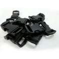 thumbnail image 1 of 24 Pack Paracord Bracelet Buckle 1/2 Plastic Curved Side Release Snap Survival, 1 of 5