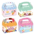 thumbnail image 1 of 24 Pack Party Favor Boxes, Icecream Gift Treat Bags, Gable Boxes for Kids Birthday Decorations Supplies Favors,Dessert Candy Goodies Bulk Colorful Box, 1 of 8