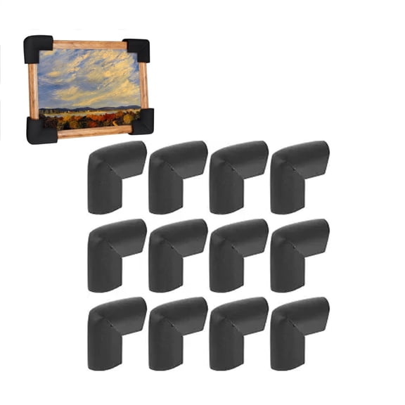 24-Pack Picture Frame Corner Protectors,Heavy-Duty Foam Edge Guards for Shipping and Moving,Adjustable Cushioning Pads for Fragile Artwork,Mirrors,TV and Photo Frames