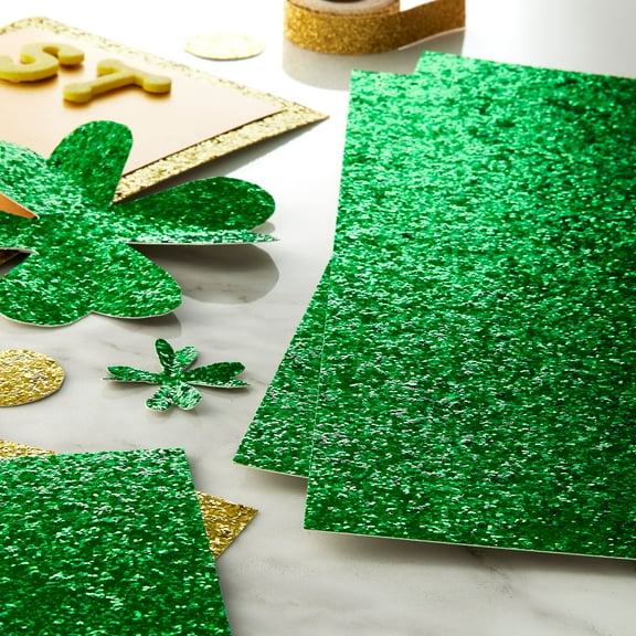 Recollections Prismatic Glitter Paper, 12" x 12", 24 Pack