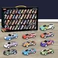 thumbnail image 1 of 24-Pack Pull Back Race Cars, Inertial Metal Alloy Mini Vehicles 1:64 Simulation Pull Back Car Set, Skidding Toy Car Collection, Multi-Color Bulk Pack, Birthday Gift for Boys & Girls, 1 of 8