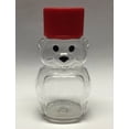 thumbnail image 1 of 24 Pack Red 2 oz. Honey Bear Plastic Squeeze Bottle Jar Screw Cap Small Mini, 1 of 7