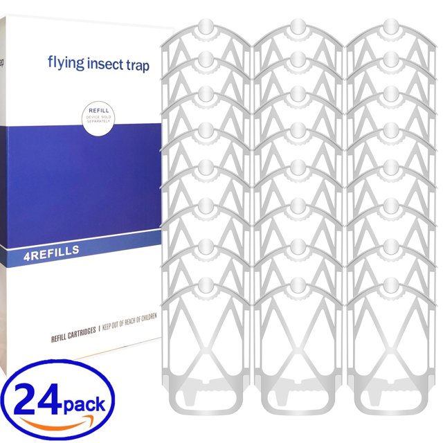 24 Pack Refill Cartridges Kit Compatible with ZEVO M364 and Max Plugin