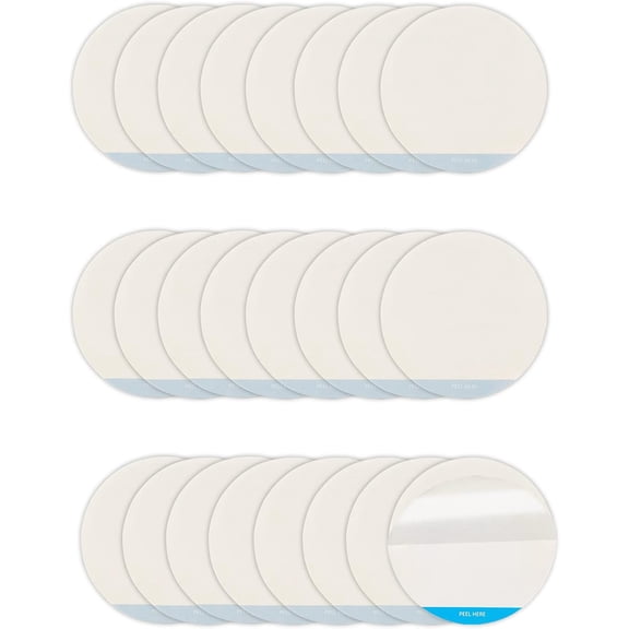 24 Pack Refill Glue Boards 3.4 Inches Sticky Pads Compatible with DynaTrap DT152 and Katchy Duo Indoor Insect Fly Mosquito Trap Bug Catcher Mosqusito Lamp