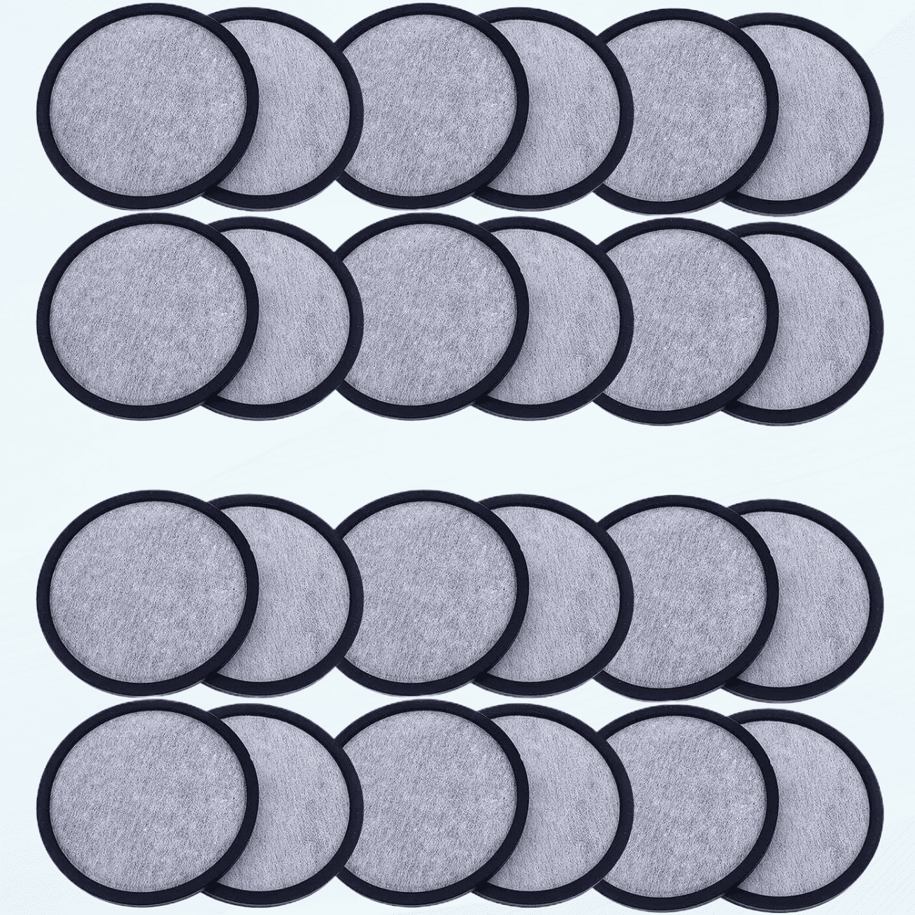 24Pack Replacement Charcoal Water Filter Discs for Mr. Coffee Brewers