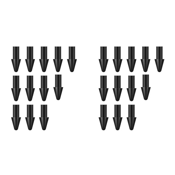 24-Pack Replacement Nibs for Paper Pro Pen, -Carbon-Filled Tips for Precise Writing & Sketching