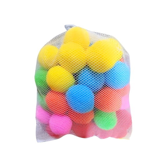 24 Pack Reusable Water Sponge Balls – Soft Foam Splash Balls for Pool Beach Outdoor Water Fight, with Mesh Bag