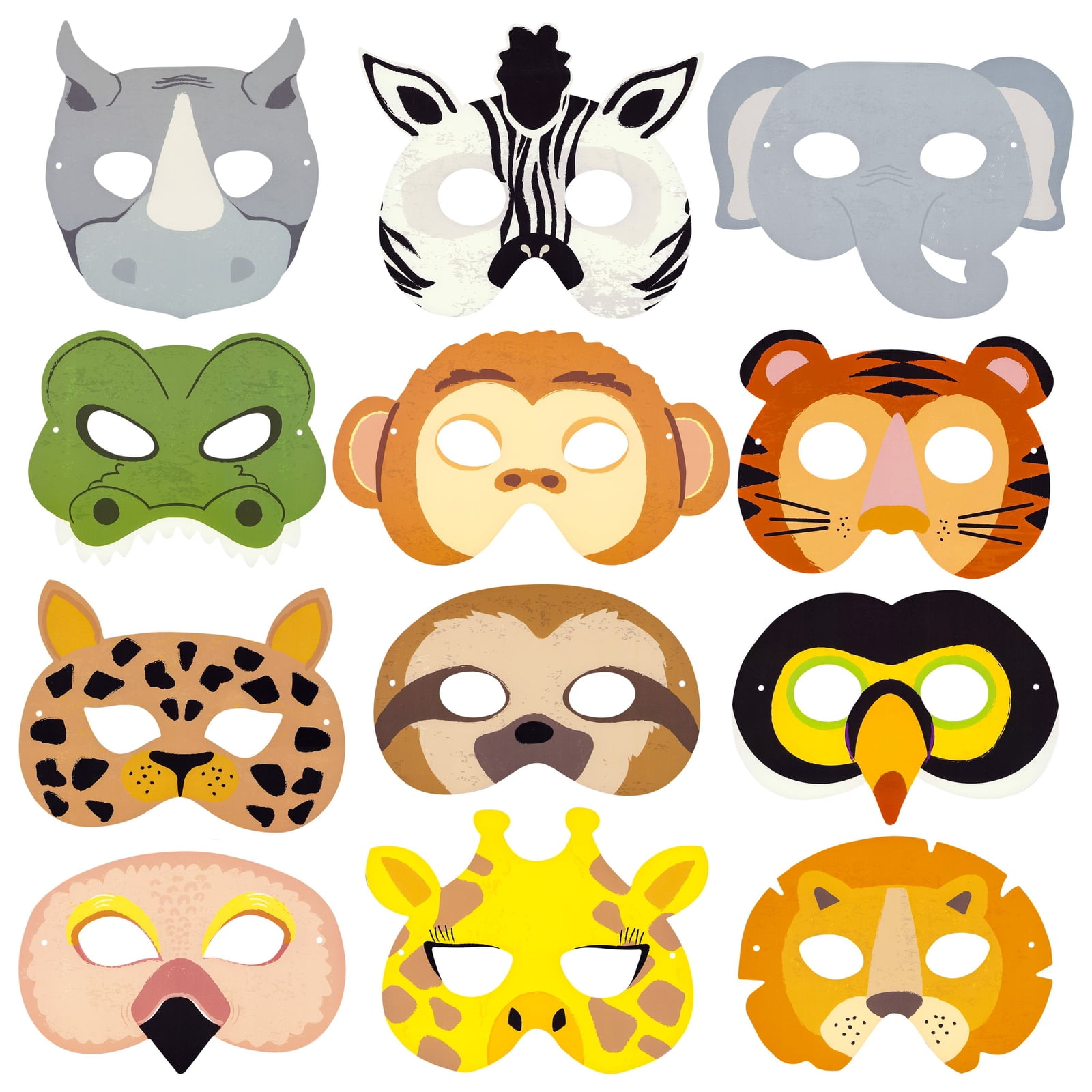 Farm Animal Masks For Birthday Themed Photo Props Birthday - Temu