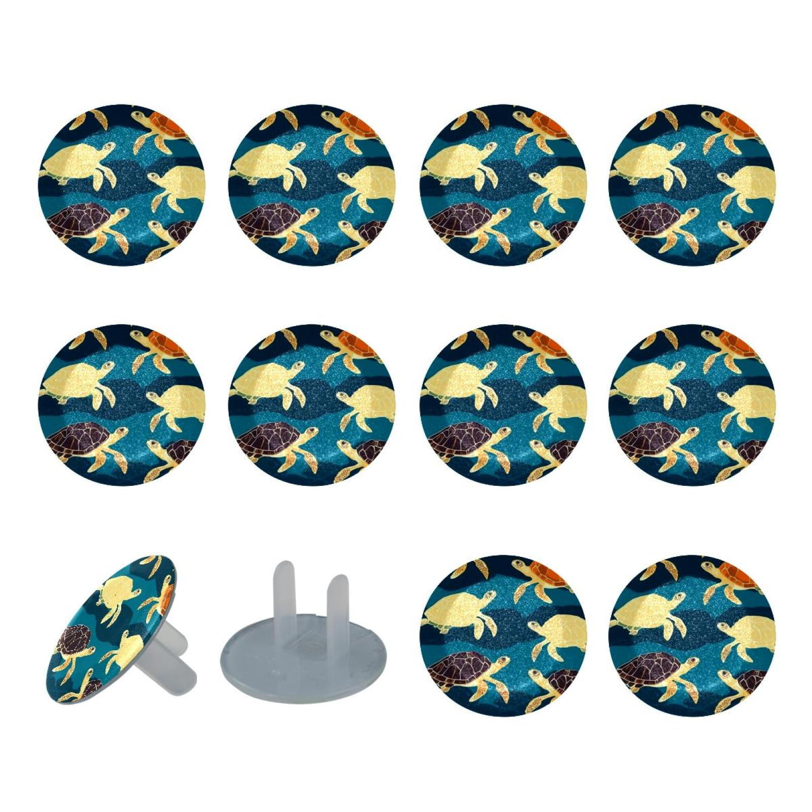 24 Pack Sea Turtle Outlet Covers Baby Proofing Socket Protectors Child ...