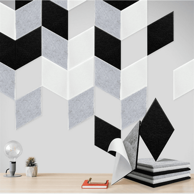 24 Pack Self Adhesive Sound Proof Wall Panels,Sound Acoustic Foam