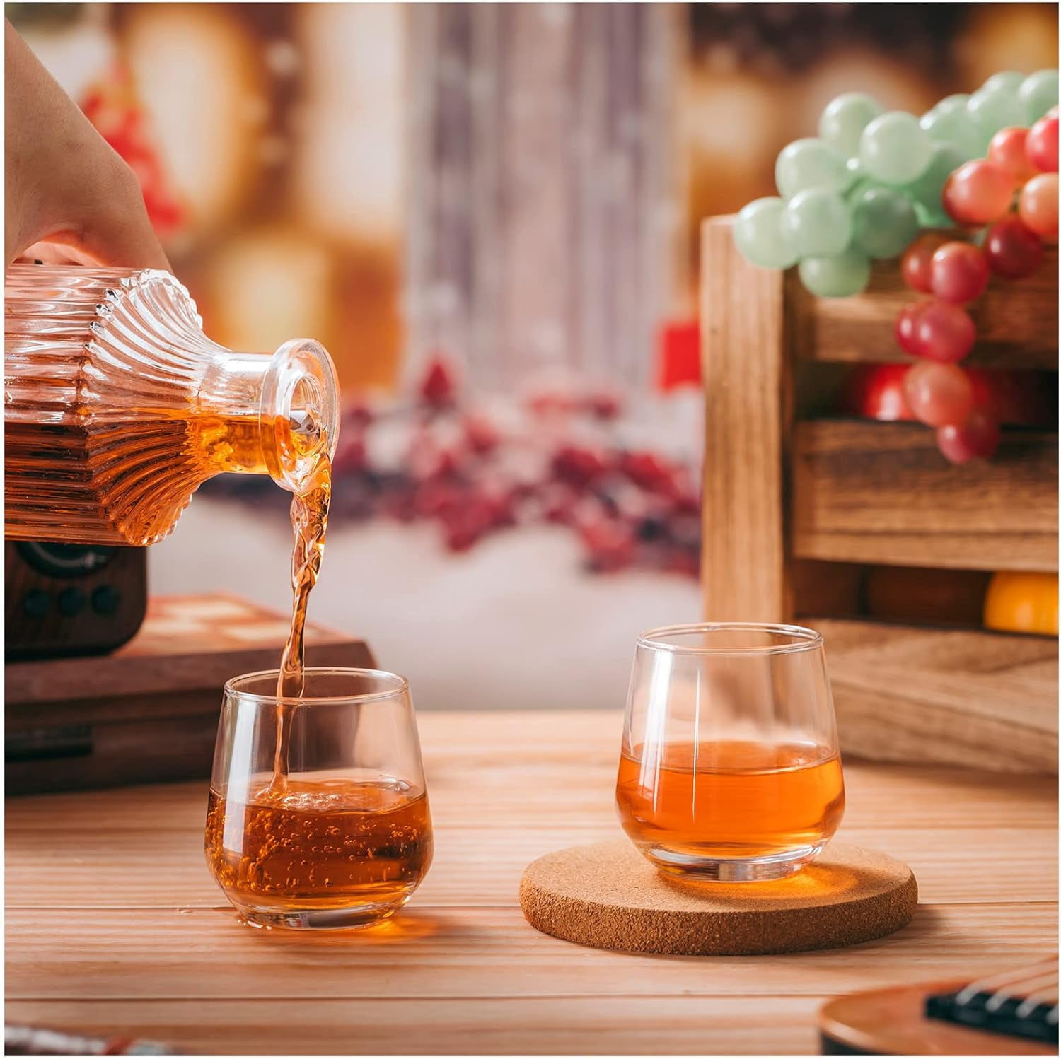 24 Pack Shot Glasses 3.25 oz Tequila Heavy Base Whiskey Tasting Glass ...